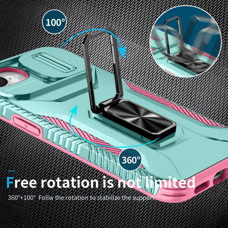 For iPhone 17e / 16e Sliding Camshield Holder Phone Case