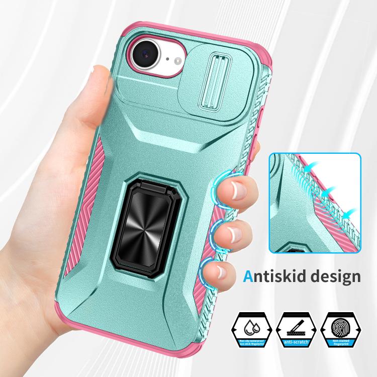 For iPhone 17e / 16e Sliding Camshield Holder Phone Case