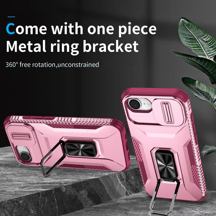 For iPhone 17e / 16e Sliding Camshield Holder Phone Case