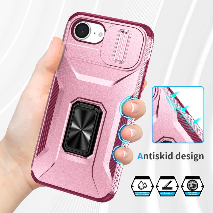 For iPhone 17e / 16e Sliding Camshield Holder Phone Case