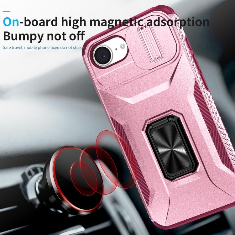 For iPhone 17e / 16e Sliding Camshield Holder Phone Case