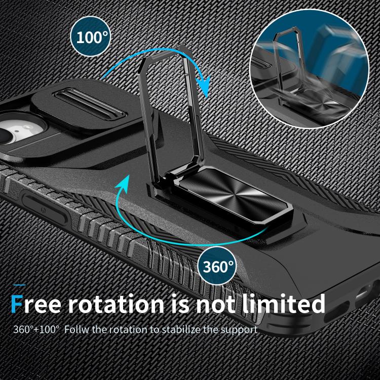 For iPhone 17e / 16e Sliding Camshield Holder Phone Case