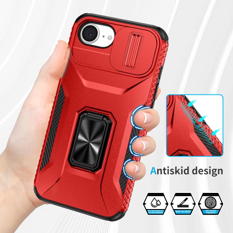 For iPhone 17e / 16e Sliding Camshield Holder Phone Case