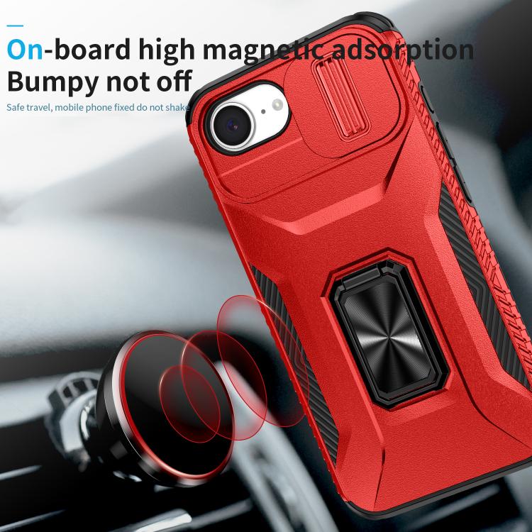 For iPhone 17e / 16e Sliding Camshield Holder Phone Case