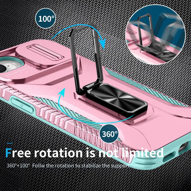 For iPhone 17e / 16e Sliding Camshield Holder Phone Case