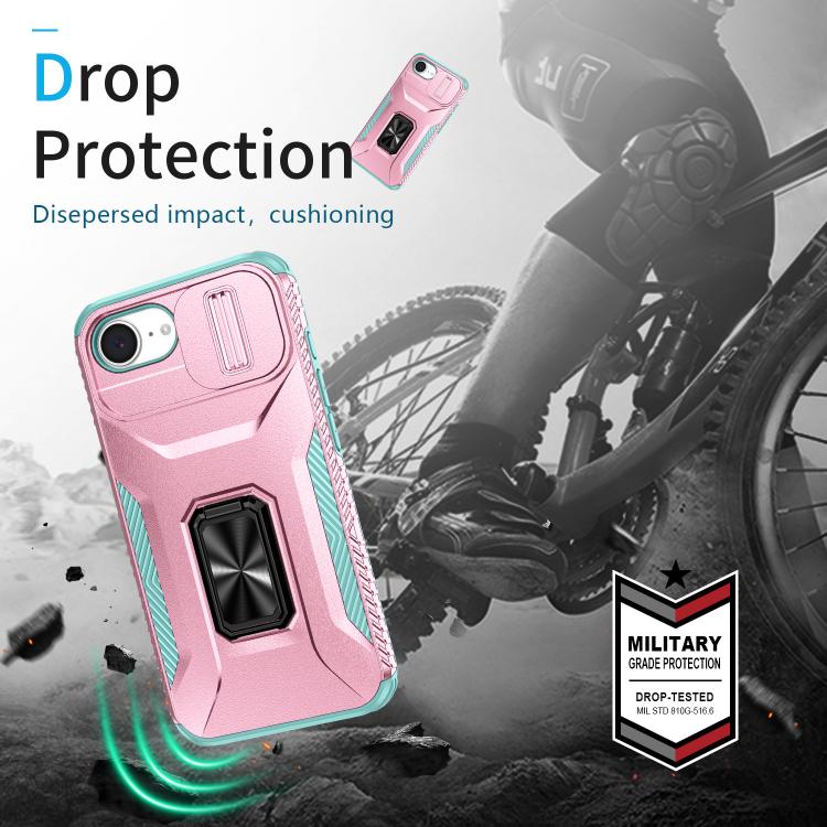 For iPhone 17e / 16e Sliding Camshield Holder Phone Case