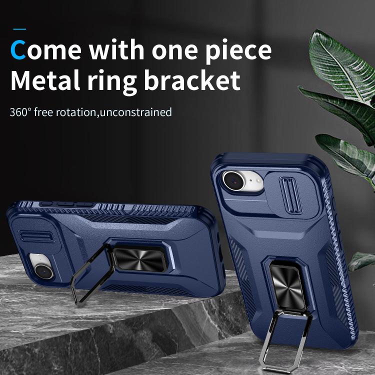 For iPhone 17e / 16e Sliding Camshield Holder Phone Case