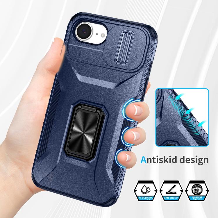 For iPhone 17e / 16e Sliding Camshield Holder Phone Case