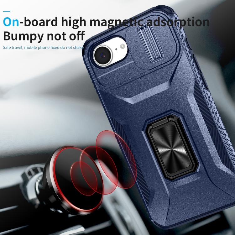 For iPhone 17e / 16e Sliding Camshield Holder Phone Case
