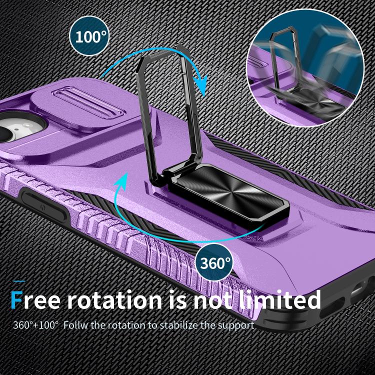 For iPhone 17e / 16e Sliding Camshield Holder Phone Case