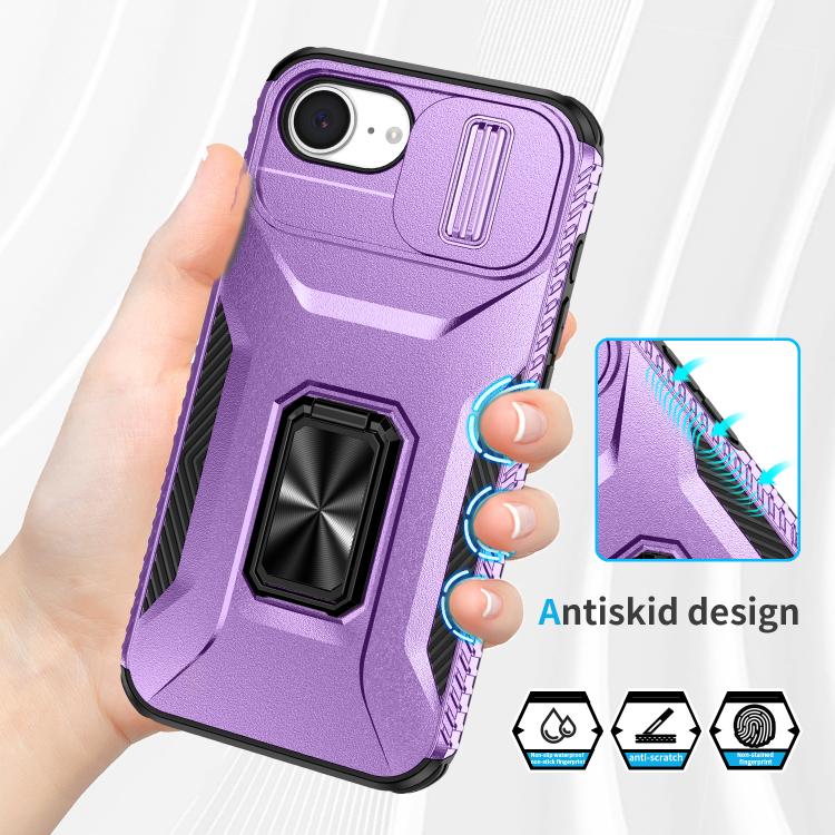 For iPhone 17e / 16e Sliding Camshield Holder Phone Case