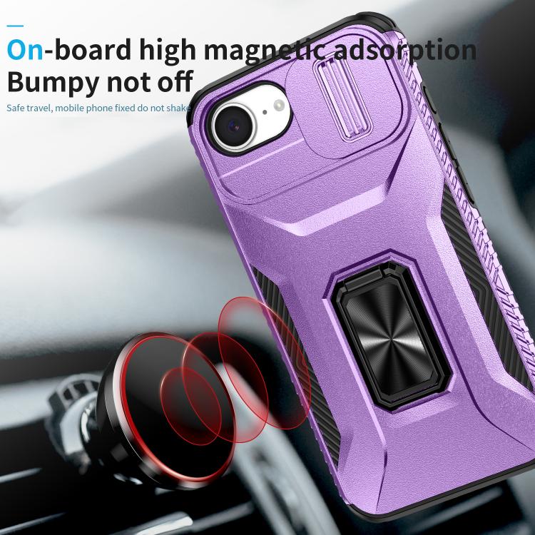 For iPhone 17e / 16e Sliding Camshield Holder Phone Case