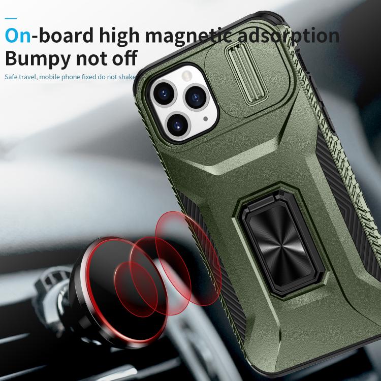 For iPhone 11 Pro Sliding Camshield Holder Phone Case