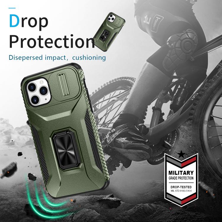 For iPhone 11 Pro Sliding Camshield Holder Phone Case