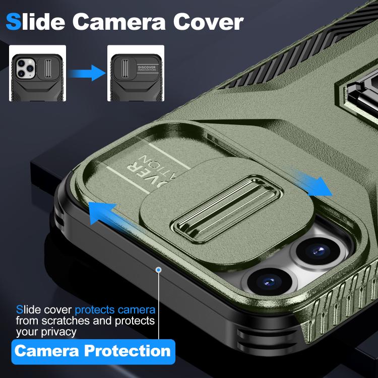 For iPhone 11 Pro Sliding Camshield Holder Phone Case
