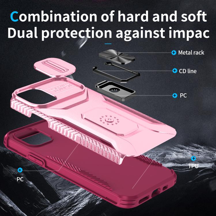 For iPhone 11 Pro Sliding Camshield Holder Phone Case