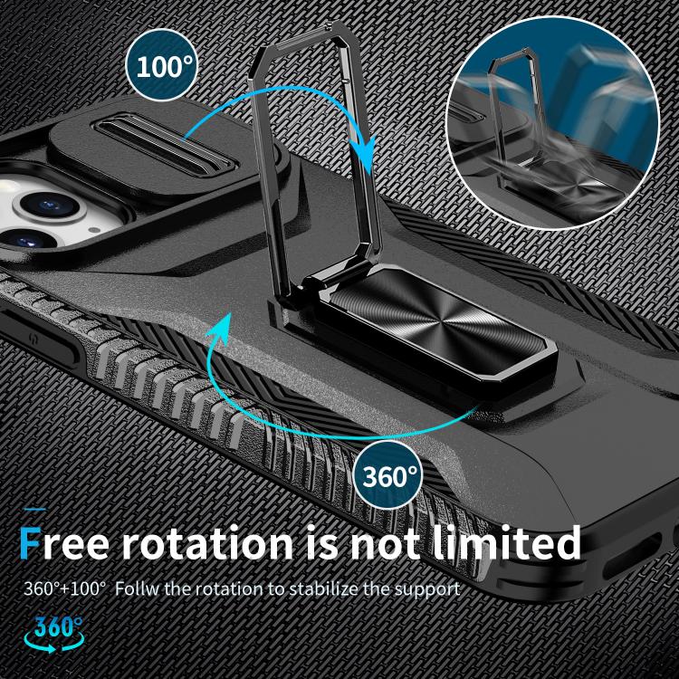 For iPhone 11 Pro Sliding Camshield Holder Phone Case
