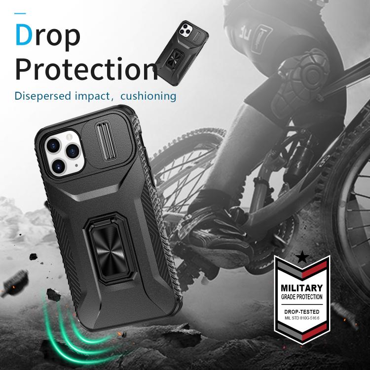 For iPhone 11 Pro Sliding Camshield Holder Phone Case