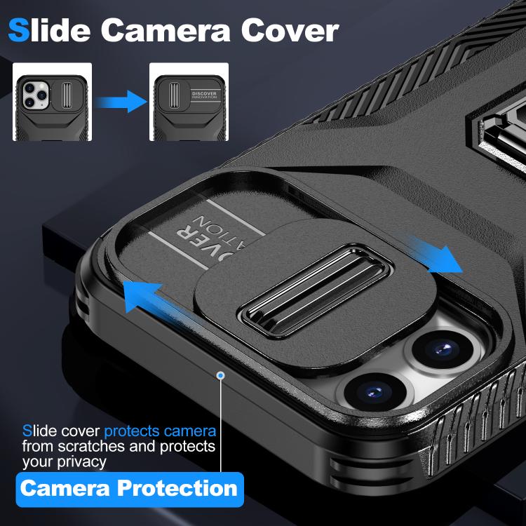 For iPhone 11 Pro Sliding Camshield Holder Phone Case