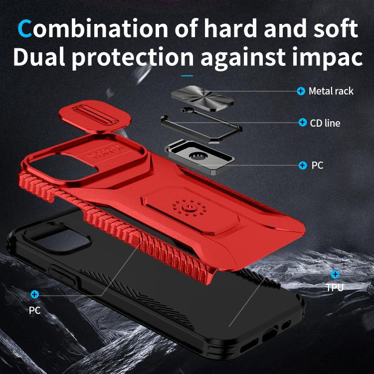 For iPhone 11 Pro Sliding Camshield Holder Phone Case
