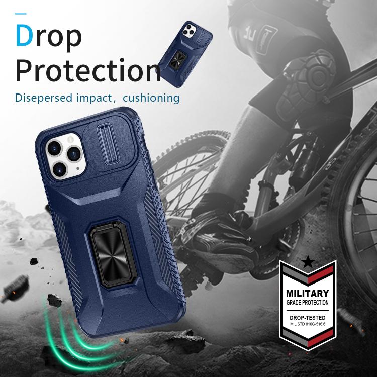 For iPhone 11 Pro Sliding Camshield Holder Phone Case