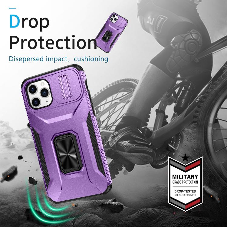 For iPhone 11 Pro Sliding Camshield Holder Phone Case