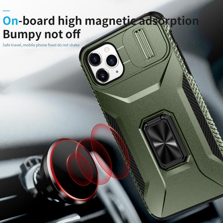 For iPhone 11 Pro Max Sliding Camshield Holder Phone Case