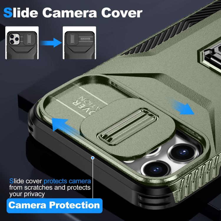 For iPhone 11 Pro Max Sliding Camshield Holder Phone Case