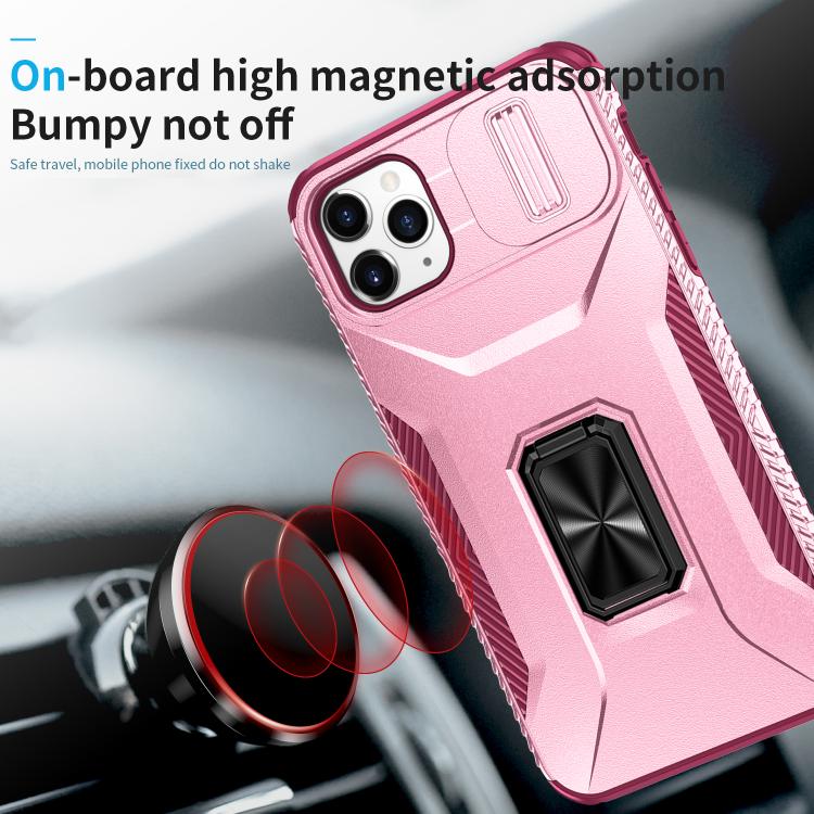 For iPhone 11 Pro Max Sliding Camshield Holder Phone Case