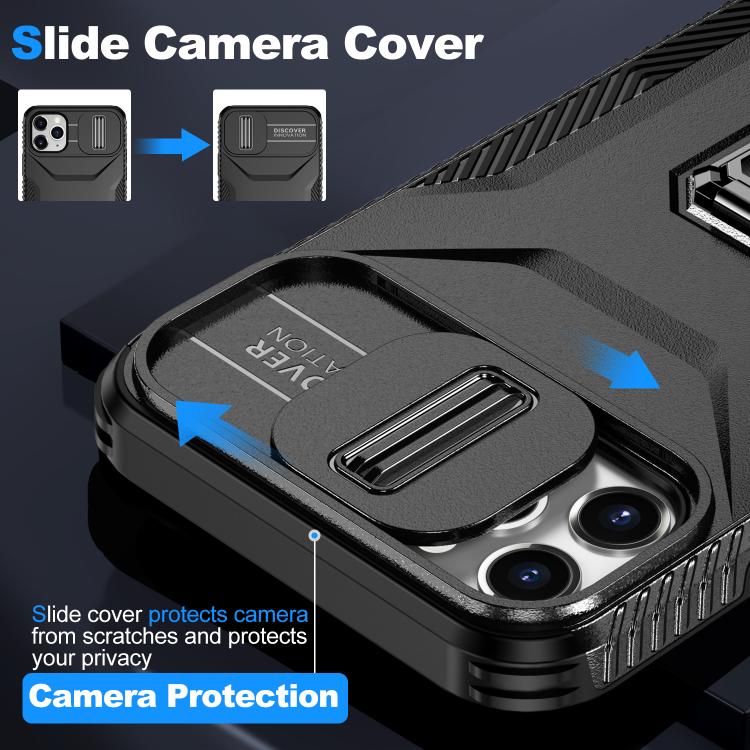 For iPhone 11 Pro Max Sliding Camshield Holder Phone Case