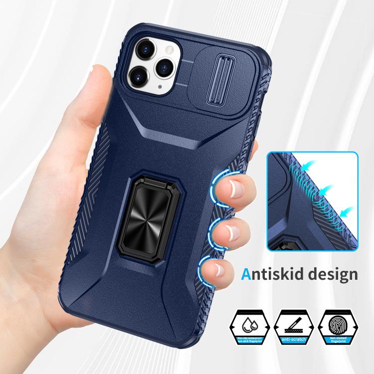 For iPhone 11 Pro Max Sliding Camshield Holder Phone Case