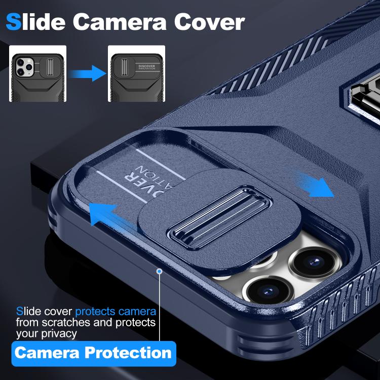 For iPhone 11 Pro Max Sliding Camshield Holder Phone Case