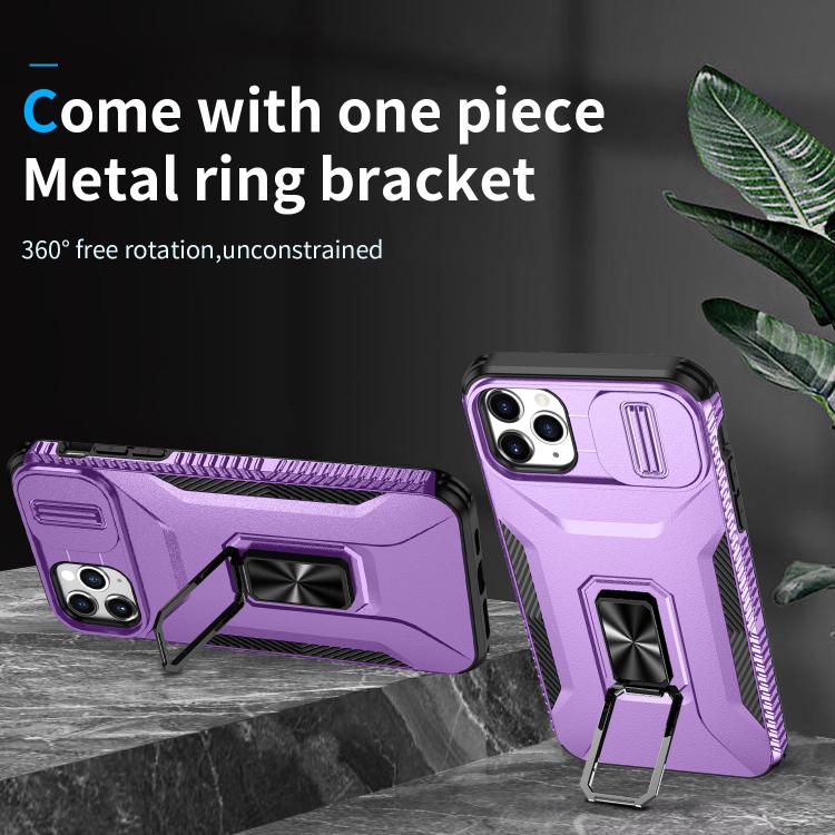 For iPhone 11 Pro Max Sliding Camshield Holder Phone Case