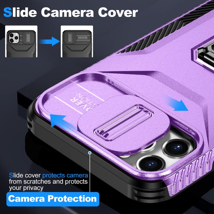 For iPhone 11 Pro Max Sliding Camshield Holder Phone Case