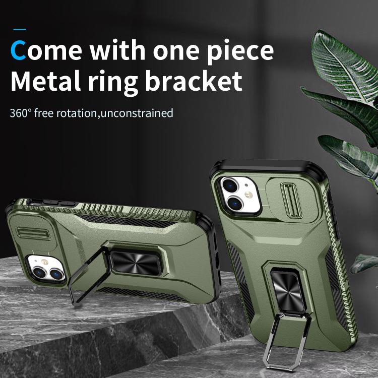 For iPhone 11 Sliding Camshield Holder Phone Case