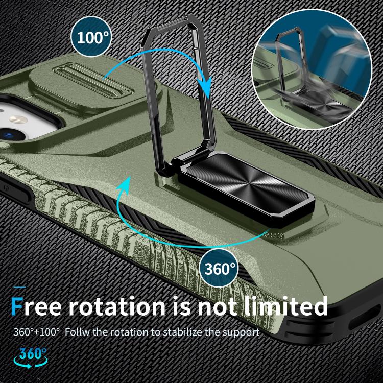 For iPhone 11 Sliding Camshield Holder Phone Case