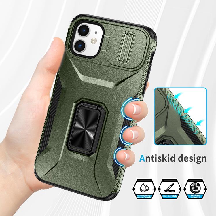 For iPhone 11 Sliding Camshield Holder Phone Case