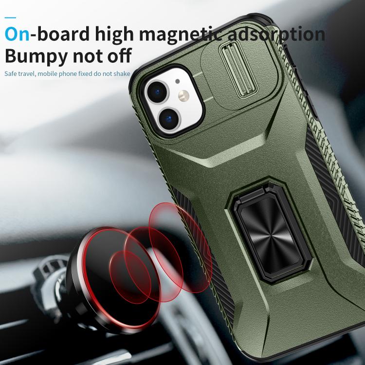 For iPhone 11 Sliding Camshield Holder Phone Case