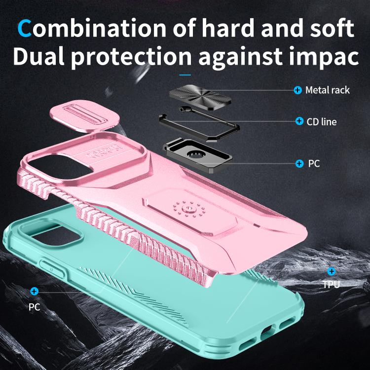 For iPhone 11 Sliding Camshield Holder Phone Case