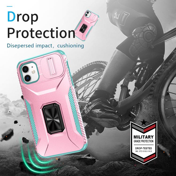 For iPhone 11 Sliding Camshield Holder Phone Case