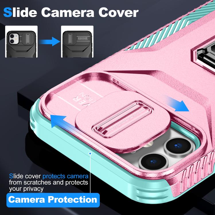 For iPhone 11 Sliding Camshield Holder Phone Case