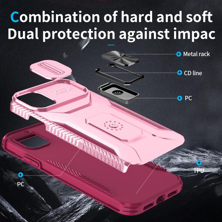 For iPhone 11 Sliding Camshield Holder Phone Case