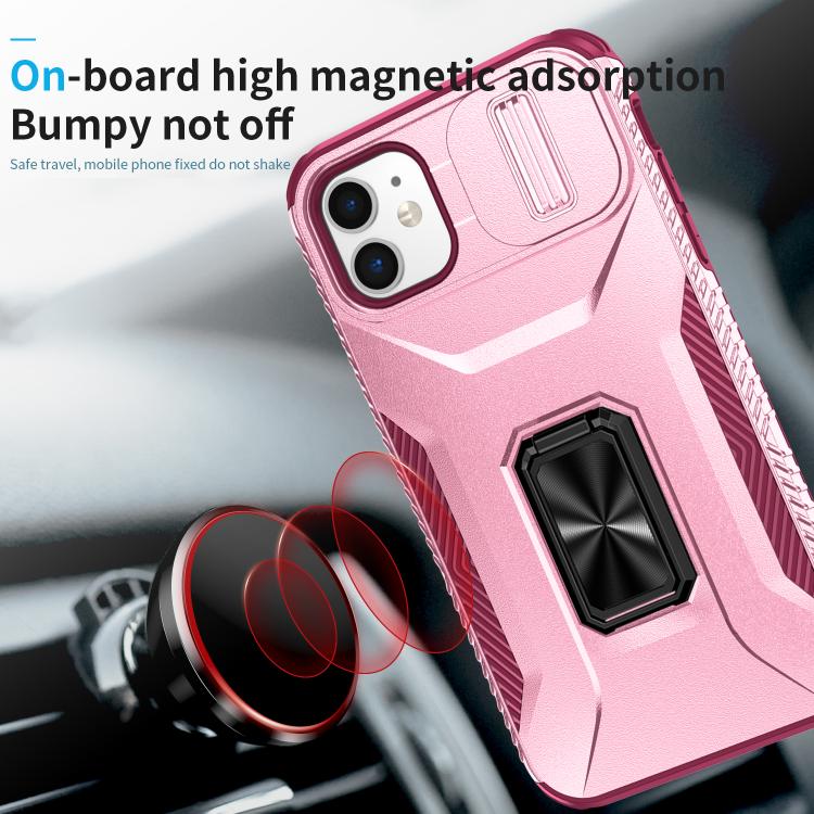 For iPhone 11 Sliding Camshield Holder Phone Case