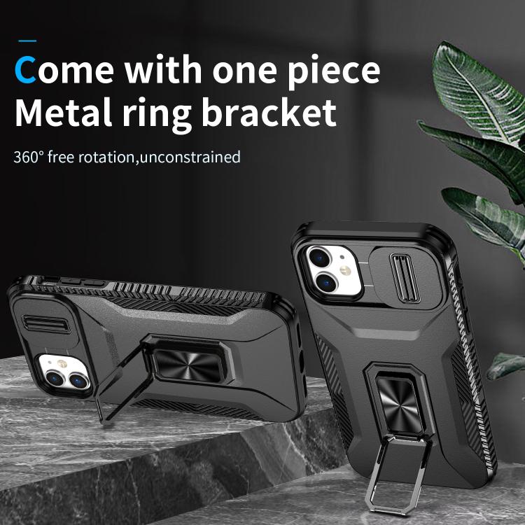 For iPhone 11 Sliding Camshield Holder Phone Case