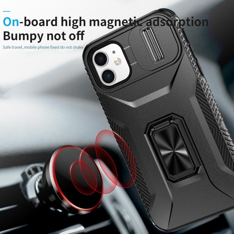 For iPhone 11 Sliding Camshield Holder Phone Case
