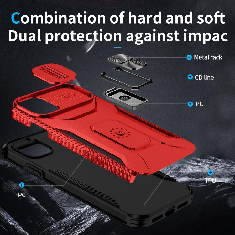 For iPhone 11 Sliding Camshield Holder Phone Case
