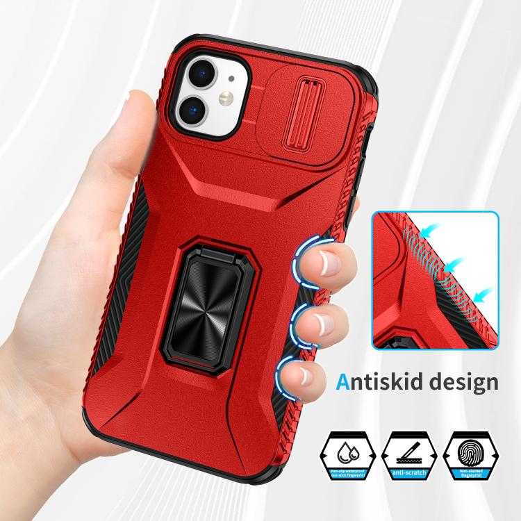 For iPhone 11 Sliding Camshield Holder Phone Case