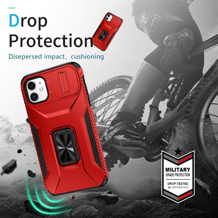 For iPhone 11 Sliding Camshield Holder Phone Case