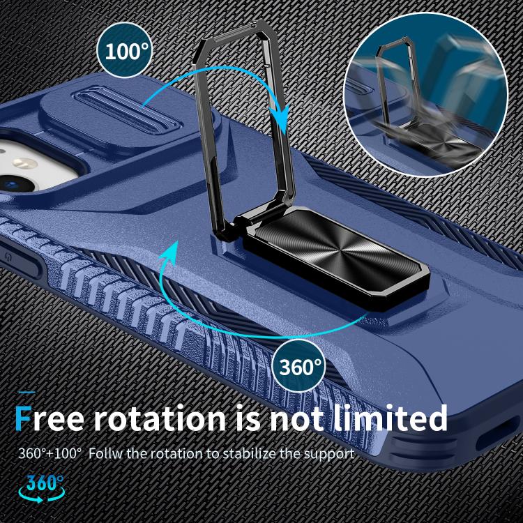 For iPhone 11 Sliding Camshield Holder Phone Case