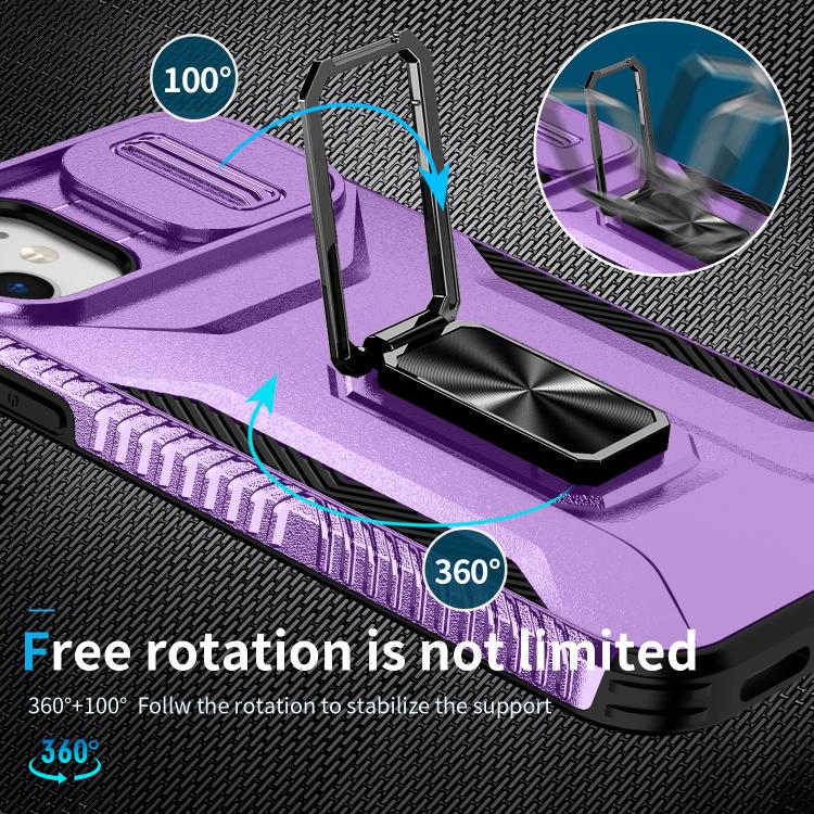 For iPhone 11 Sliding Camshield Holder Phone Case